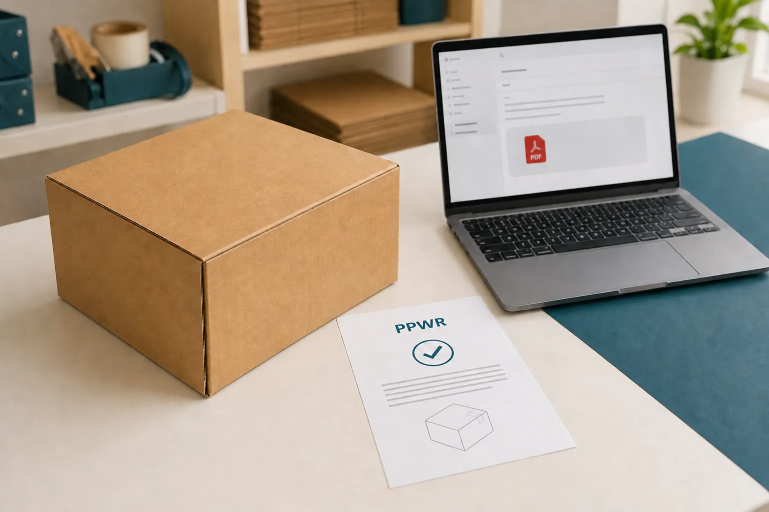 PPWR conformiteitsverklaring geregeld bij Doosopmaat.nl