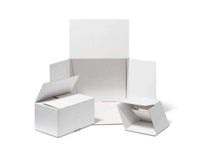 3 autolock dozen van wit karton